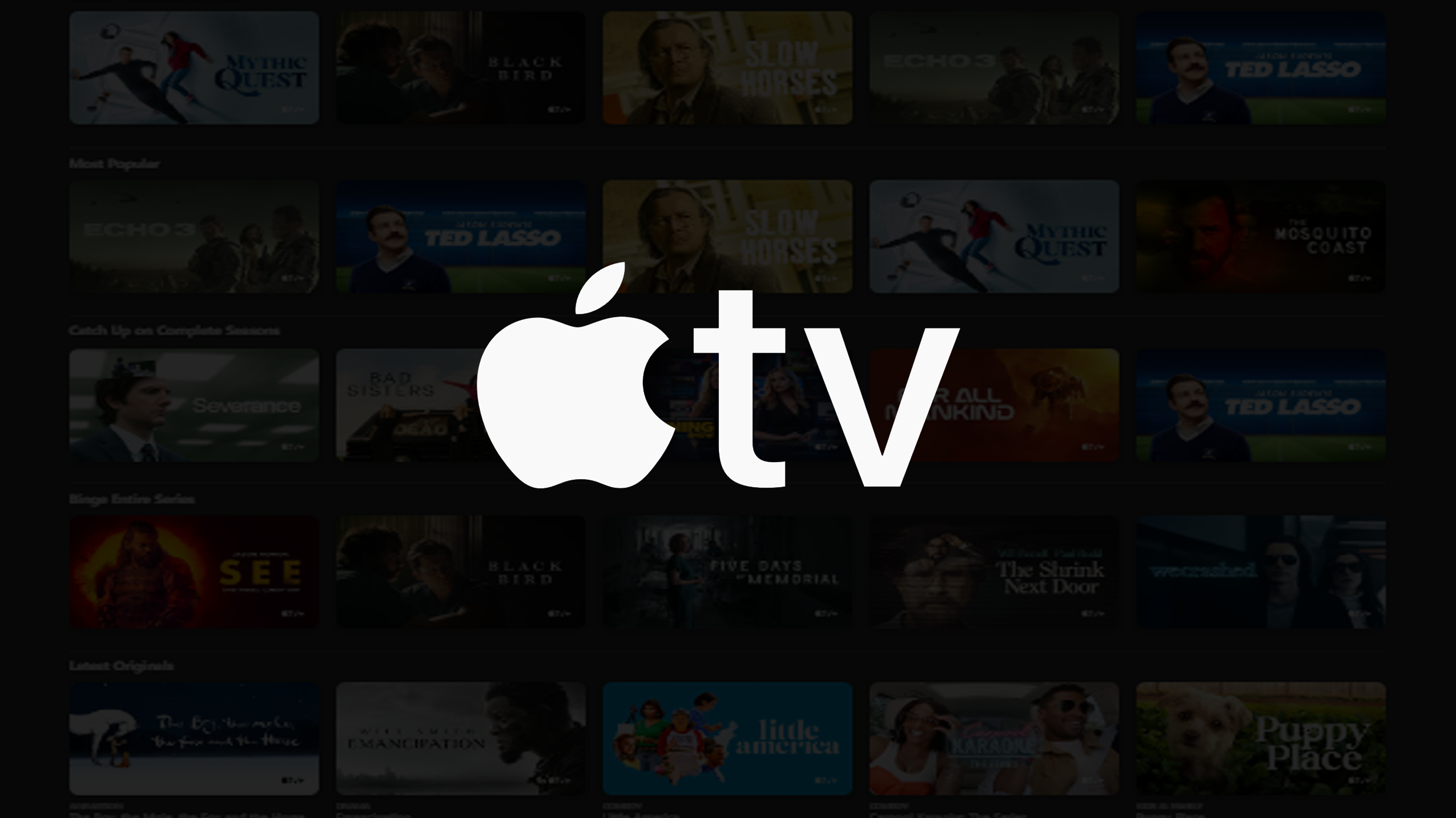 Logo apple tv