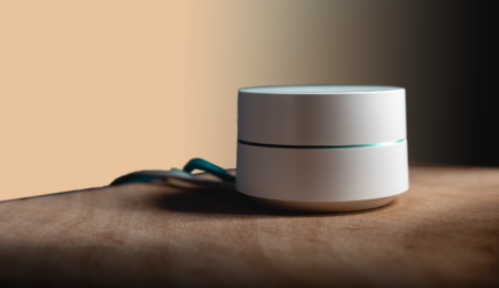 Mesh wifi en una mesa